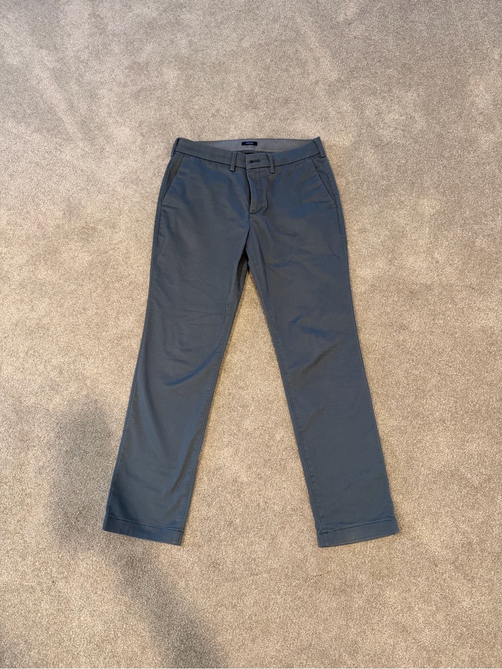 Men's Straight Fit Chino Pants — Charcoal Gray